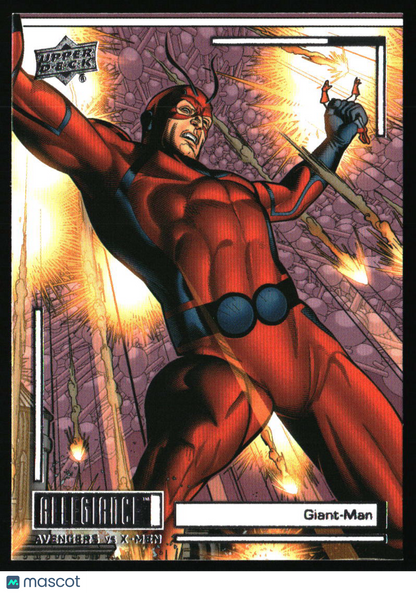 2022 Upper Deck Allegiance: Avengers vs X-Men Giant-Man } Base Set #C51