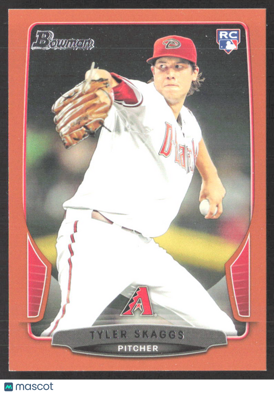 2013 Bowman Tyler Skaggs #2 Orange