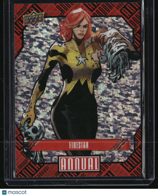 2023-24 Marvel Annual Firestar } Silver Sparkle Parallel/Variety #41