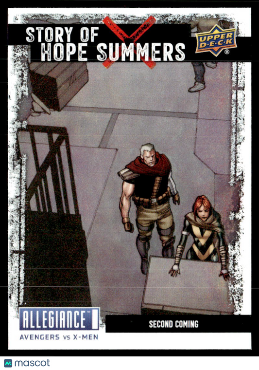 2022 Upper Deck Allegiance: Avengers vs X-Men } The Story of Hope Summers #SH4