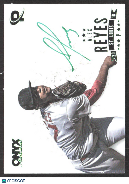 2016 Onyx Authenticated Alex Reyes #AR-PEA6 #/50 Alex Reyes