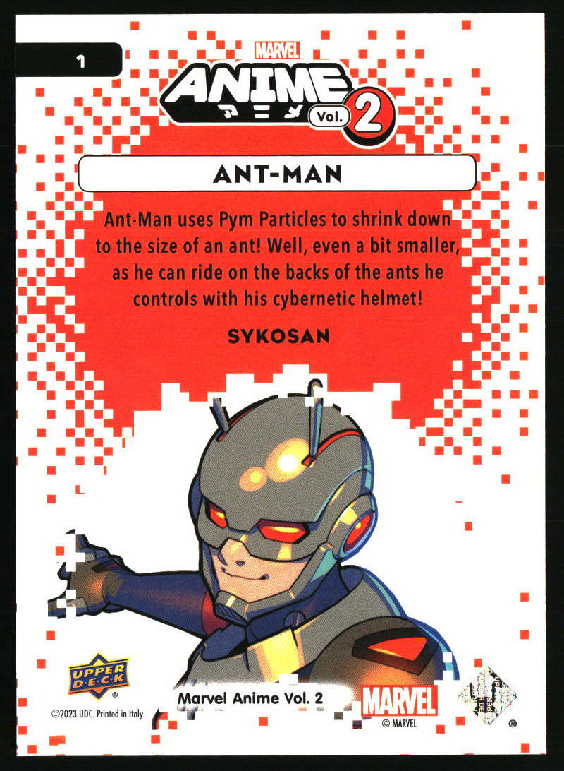 2023 Upper Deck Marvel Anime Vol. 2 Ant-Man } #1