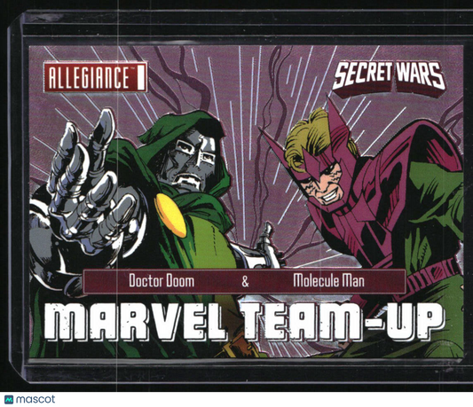 2023 Upper Deck Allegiance: Marvel Secret Wars Doctor Doom Molecule Man } Marvel Team-Up #TU-20