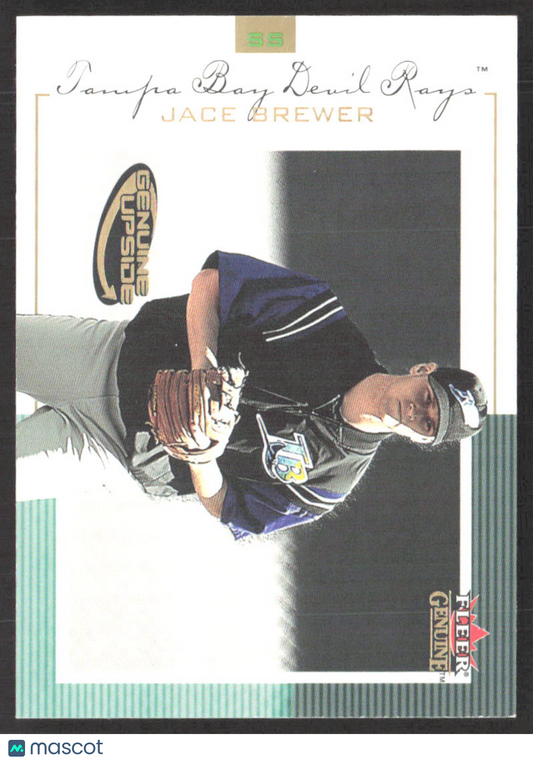 2001 Fleer Genuine Jace Brewer #129 #/1500