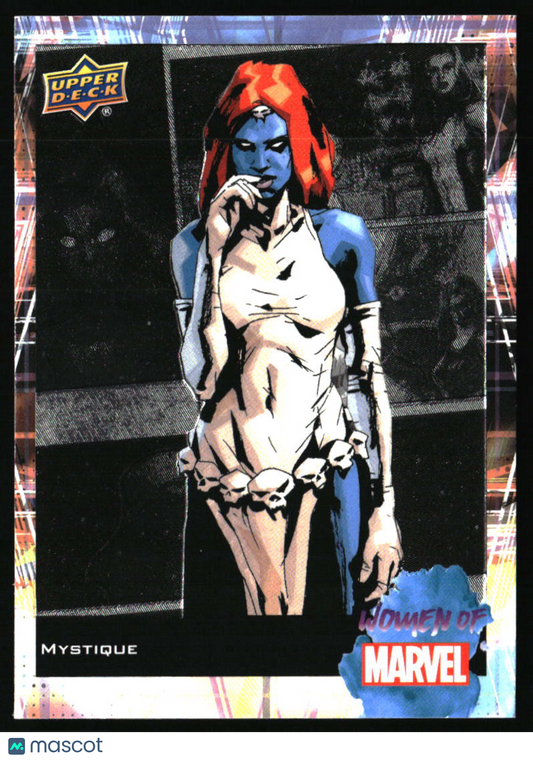 2023 Upper Deck Women of Marvel Mystique } #S1