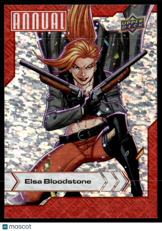 2022-23 Marvel Annual Elsa Bloodstone } Silver Sparkle #28