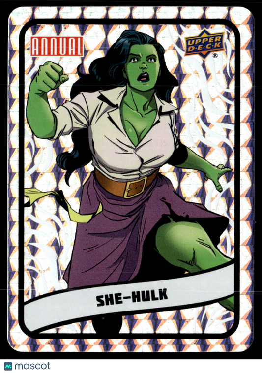 2023-24 Marvel Annual She-Hulk } Sticker #B25