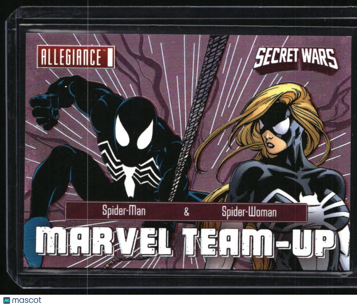 2023 Upper Deck Allegiance: Marvel Secret Wars Spider-Woman Spider-Man } Marvel Team-Up #TU-5